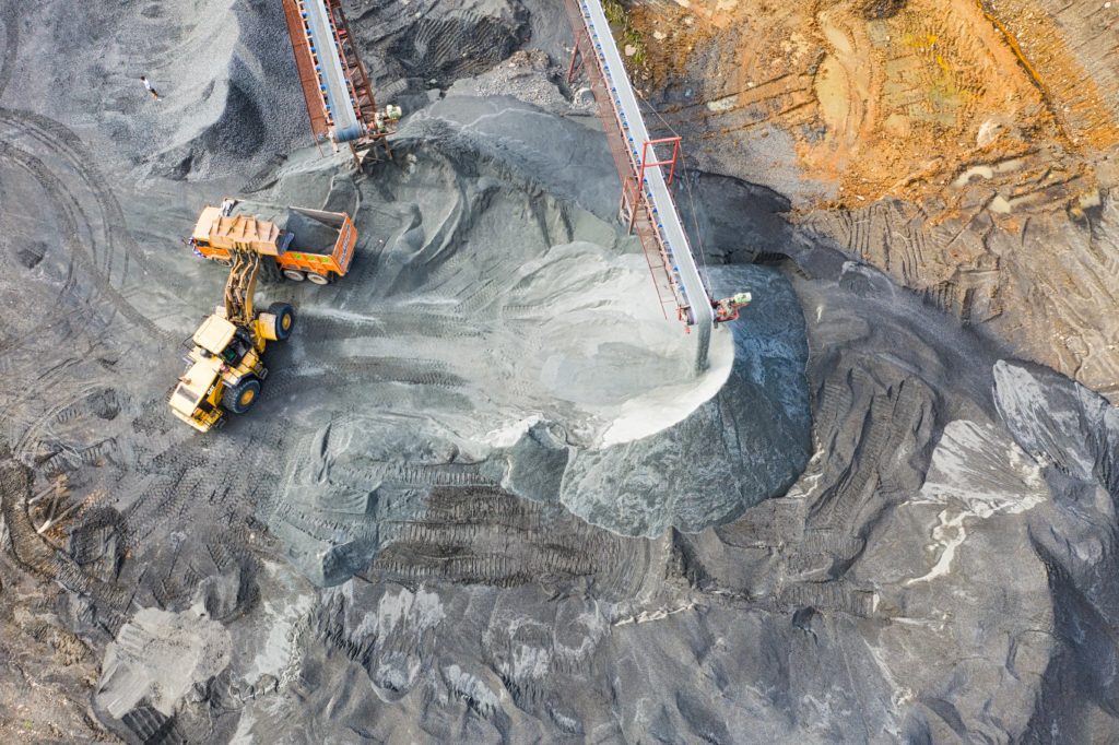 Förderung für Bergbau Unternehmen